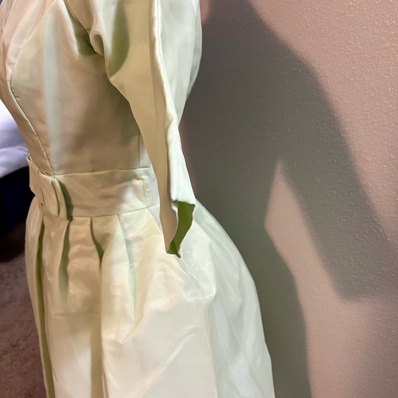 Vintage Lorrie Deb Fit and Flare Mint Green Dress - Picture 4 of 7